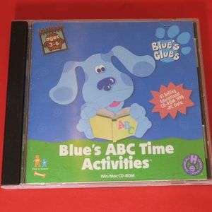 Blue's Clues: Blue's ABC Time Activities Jewel Case (Windows/Mac, 1999)